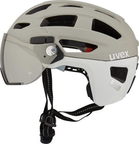 uvex finale visor Helm - sand-white mat/52 - 57 cm
