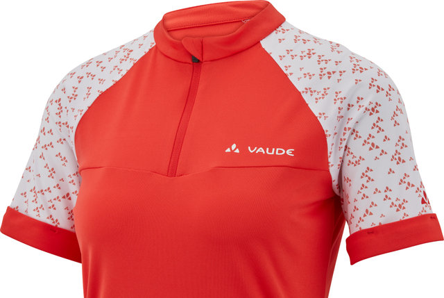 VAUDE Womens Ledro Print Shirt - flame/36