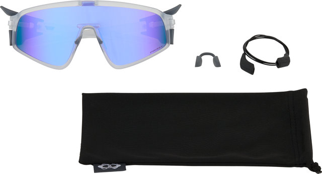 Oakley Gafas deportivas Latch Panel - matte clear/prizm violet