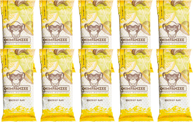 Chimpanzee Energy Bar Riegel - 10 Stück - lemon/550 g
