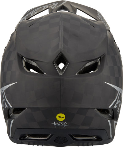Troy Lee Designs D4 Carbon MIPS Helm - stealth black-silver/58 - 59 cm