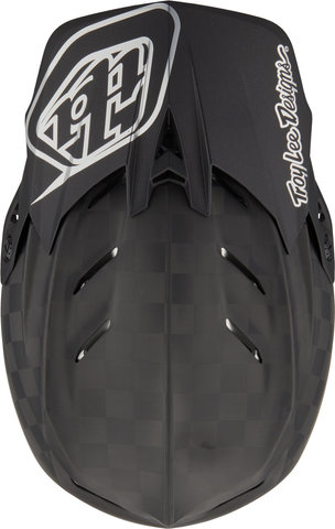 Troy Lee Designs D4 Carbon MIPS Helm - stealth black-silver/58 - 59 cm