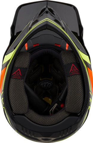 Troy Lee Designs D4 Carbon MIPS Helm - omega black-yellow/57 - 58 cm