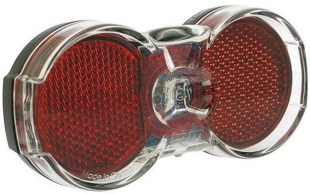 busch+müller Toplight Flat Plus LED Rear Light - StVZO Approved - black-red/universal