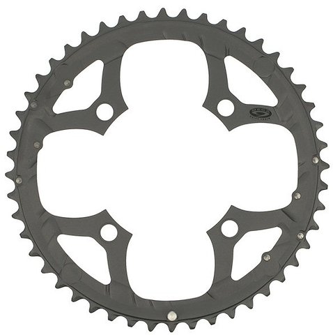 Shimano Deore FC-M590 9-speed Chainring - grey/48 tooth