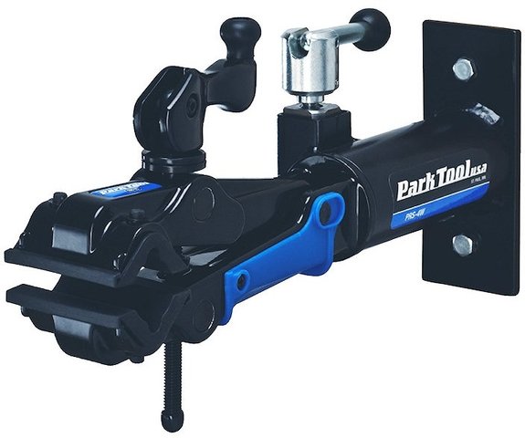 ParkTool PRS-4W-1 / PRS-4W-2 Deluxe Wall Mount Repair Stand - black-blue/100-3D