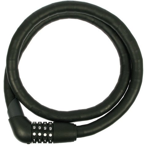 ABUS Candado de cable blindado Steel-O-Flex Tresor 1360 - negro/110 cm