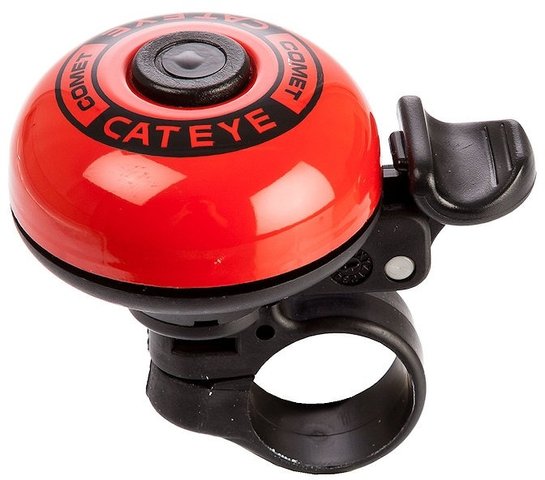 CATEYE Timbre de bicicleta PB-200 Comet Bell - rojo/universal