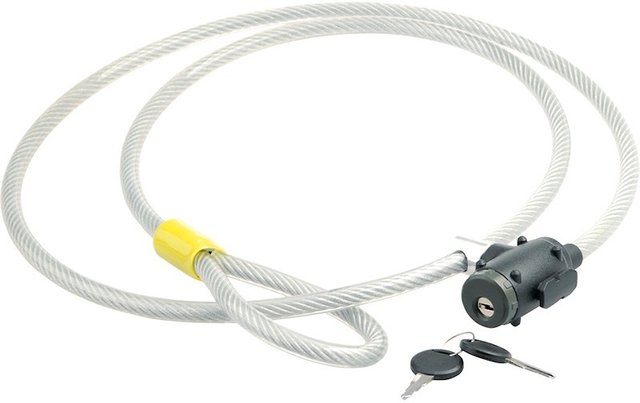 Procraft Candado de cable Double Loop - negro/200 cm