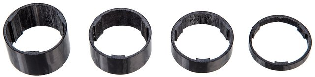 BBB Carbon UltraSpace BHP-35 Spacer Set - polished carbon/1 1/8"