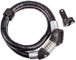 ABUS Candado de cable blindado Steel-O-Flex Raydo Pro 1460 - negro/85 cm / KF