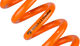 Fox Racing Shox Muelle de acero SLS Super Light para hubs de 72,5 - 76 mm - naranja/500 lbs