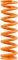 Fox Racing Shox Ressort en Acier SLS Super Light pour course de 89 mm - orange/425 lbs