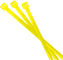 rie:sel Bridas de cable cable:tie 4,8 x 200 mm - 25 unidades - neon yellow/4,8 x 200 mm