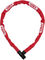 ABUS 4804K Chain Lock - red/75 cm