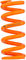 Fox Racing Shox Ressort en Acier SLS Super Light pour course de 50 - 57,5 mm - orange/650 lbs