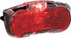 Axa Lampe Arrière à LED Slim Steady (StVZO) - rouge/80 mm