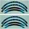 NEWMEN Felgen Decal Kit A.35 - turquoise/27,5"