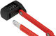 ABUS Bordo Lite 6055C Folding Lock w/ SH Bracket - red/85 cm