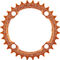 Race Face Narrow Wide Chainring, 4-arm, 104 mm BCD, 10-/11-/12-speed - orange/32 tooth