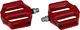Shimano Pédales à Plateforme PD-EF202 - rouge/universal