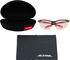 Alpina Gafas deportivas Twist Five HR QV - black matt/Quattro/Varioflex rainbow mirror