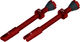 Peatys Chris King Edition MK2 Tubeless Valve 2-Pack Set - red/Presta 60 mm