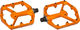 crankbrothers Pedales de plataforma Stamp 7 LE - naranja/large