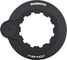 Shimano Disque de Frein RT-MT900 Center Lock Aimant + Denture Interne pour XTR - argenté-noir/203 mm