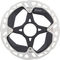 Shimano Disque de Frein RT-MT900 Center Lock Aimant + Denture Interne pour XTR - argenté-noir/160 mm