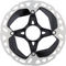 Shimano Bremsscheibe RT-MT900 Center Lock Magnet + Innenverzahnung für XTR - silber-schwarz/160 mm