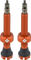 Muc-Off V2 Tubeless Valves - orange/Presta 44 mm