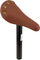 EARLY RIDER Saddle w/ Rivets and Fixed Seatpost - brown/25.4 mm / 170 mm