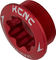 KCNC Vis pour Pédalier Shimano gauche - red/Shimano