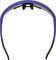 100% Speedcraft Hiper Sportbrille - gloss cobalt blue/hiper copper mirror