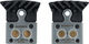 Shimano Pastillas de frenos L04C-MF para Flat Mount - universal/metal