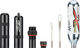 MaXalami PlugN'Blow Duo Tubeless Repair Kit w/ 16 g CO2 Cartridge - black/universal