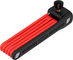 ABUS Candado plegable con soporte SH Bordo Lite 6055 - red/85 cm