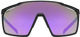 uvex mtn perform Sports Glasses - black-purple matt/mirror purple