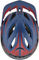 Troy Lee Designs A3 MIPS Helmet - fang dk blue-burgundy/57 - 59 cm