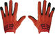 Fox Head Bomber LT Full Finger Gloves - orange flame/M
