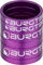 Burgtec Kit d'Entretoises pour Potences - purple rain/universal