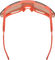 POC Gafas deportivas Devour - ammolite coral translucent/brown-silver mirror