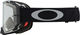 Oakley Máscara Goggle Airbrake MX - tuff blocks black-gunmetal/clear