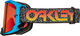 Oakley Airbrake MX Goggle - blue crackle/fire iridium