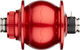 SON 28 12 Disc Center Lock Dynamo Hub - red/32 hole