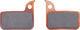SRAM Plaquettes de Frein pour Red 22/Force 22/Rival 22/S700/Level/Apex - acier/métal fritté