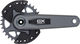 SRAM GX Eagle Transmission AXS 1x12-fach Gruppe - dark polar/170,0 mm 32 Zähne, 10-52