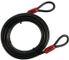ABUS Cable de trabilla Cobra - negro/10 mm / 1000 cm