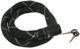ABUS Candado de cable blindado Steel-O-Flex Iven 8200 - negro/110 cm